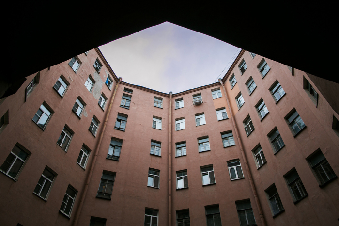 Двор-многогранник довольно просторен. /Фото:Spb63.blogspot.com