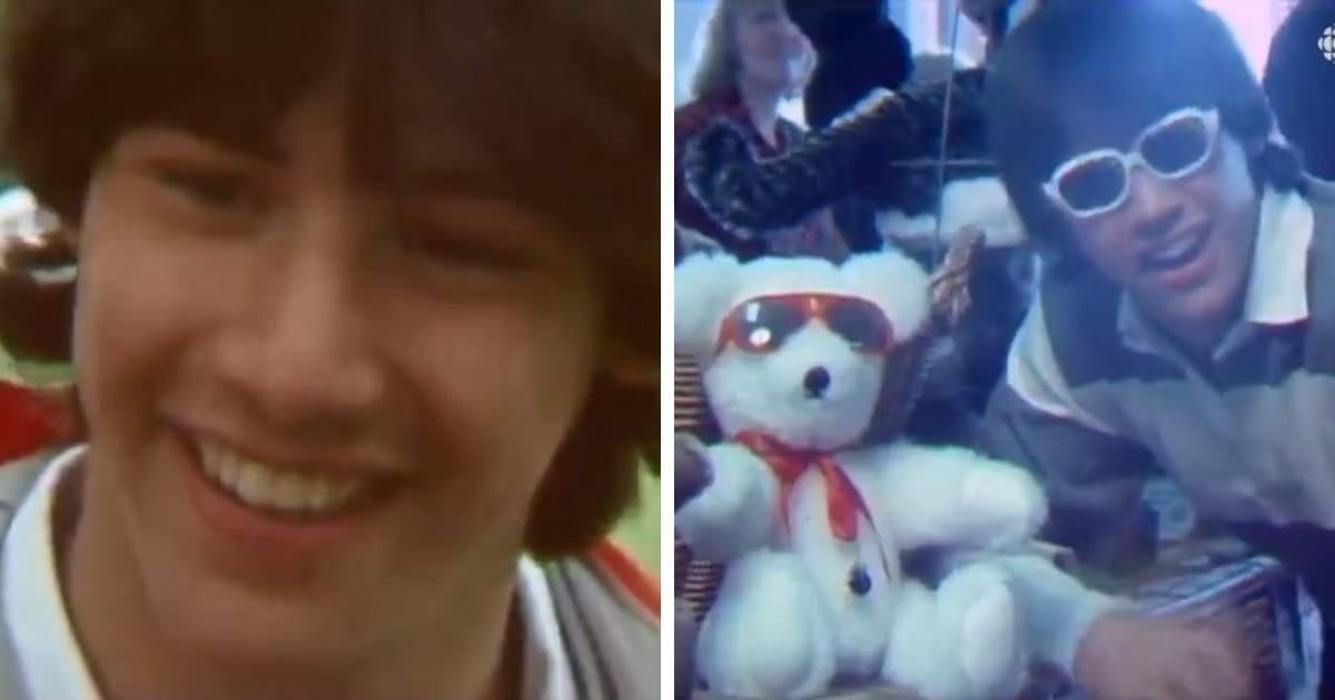 В сеть выложили видео с 20-летним Киану Ривзом, снимающим репортаж про фестиваль медвежат Тедди. Нео не узнать