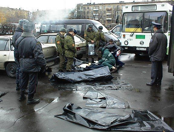 Новые фото с места трагедии мюзикла Норд-Ост