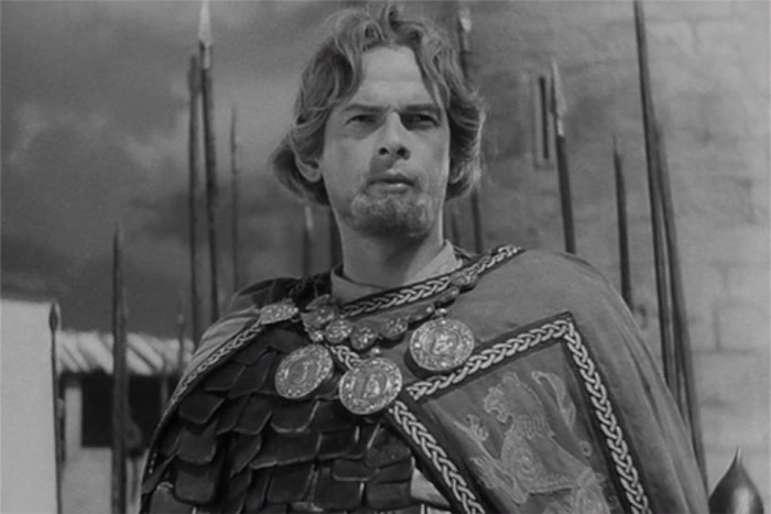 Николай Черкасов в роли Александра Невского
