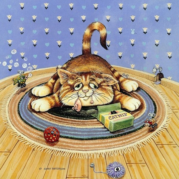 Гэри Паттерсон и его забавные кошки Гэри Паттерсон и его забавные кошки