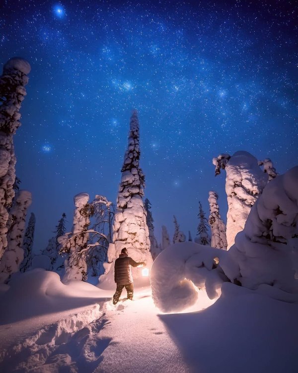 Красота зимней Финляндии на снимках Юкка Рисикко Красота зимней Финляндии на снимках Юкка Рисикко