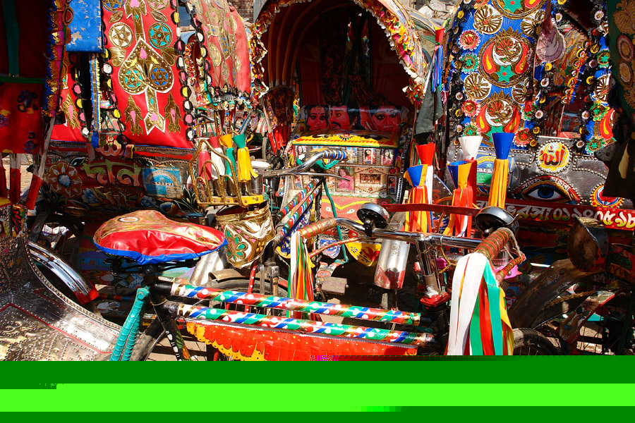 Топ-30 повозок рикш из Бангладеша