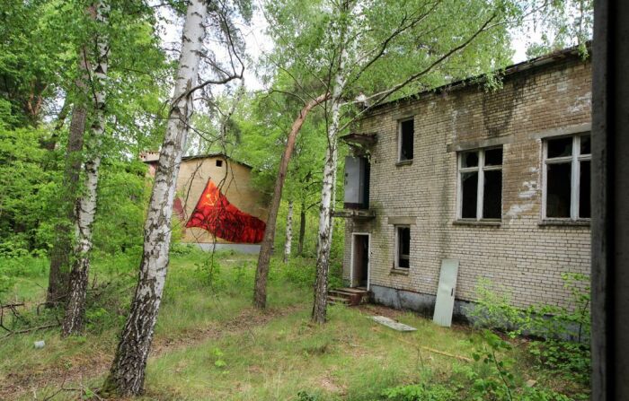 Во времена Советского Союза гарнизон Мёлау имел хорошо развитую инфраструктуру / Фото: technolirik.livejournal.com