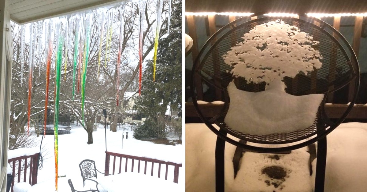 17 необычных творений зимы, которые доказывают, что она настоящая морозная художница
