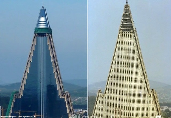 Отель на разных стадиях строительства. /Фото: wp.com