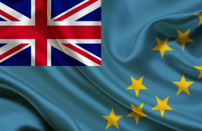 Государственный флаг Тувалу включает флаг Великобритании / Фото: news.day.az Государственный флаг Тувалу включает флаг Великобритании / Фото: news.day.az