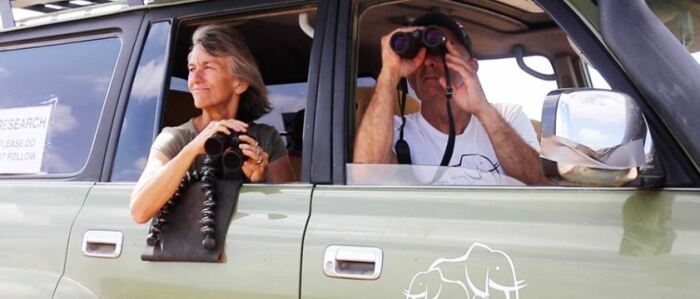 Наблюдение за слонами. /Фото: elephantvoices.org