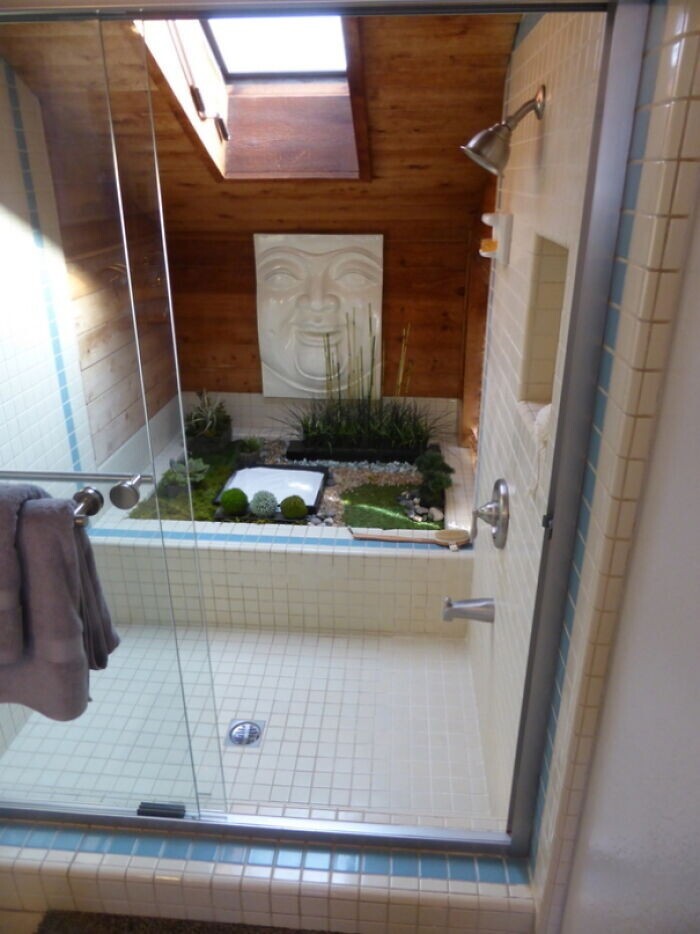 Маленький садик в душе - для людей, которым лень поливать цветы Маленький садик в душе - для людей, которым лень поливать цветы