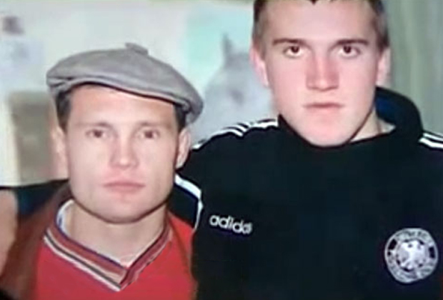 Глава ОПГ Александр Трунов (слева) и киллер Анатолий Радченко (Челентано)