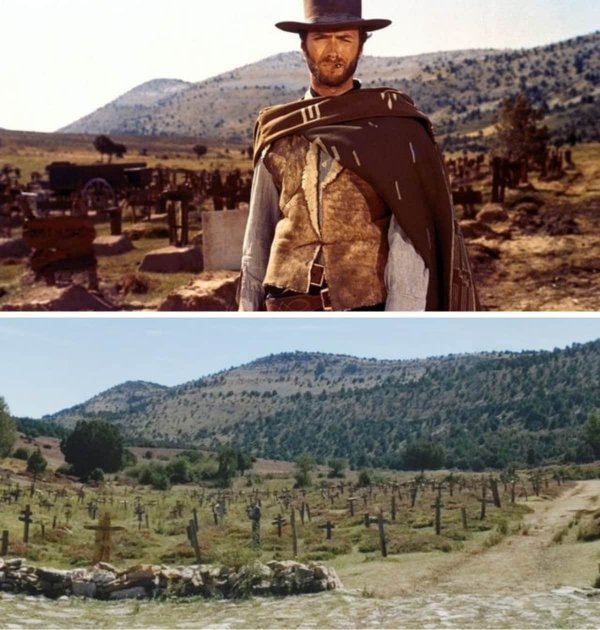 Знаменитые места в прошлом и сейчас