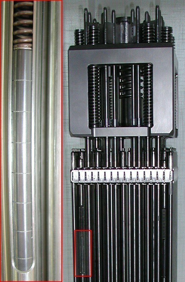 Как выглядит ядерное топливо для субмарины