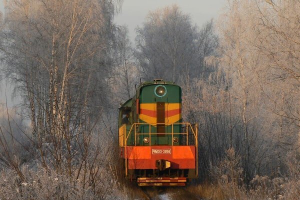 Зимнее железнодорожье