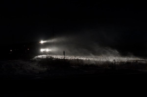 Зимнее железнодорожье