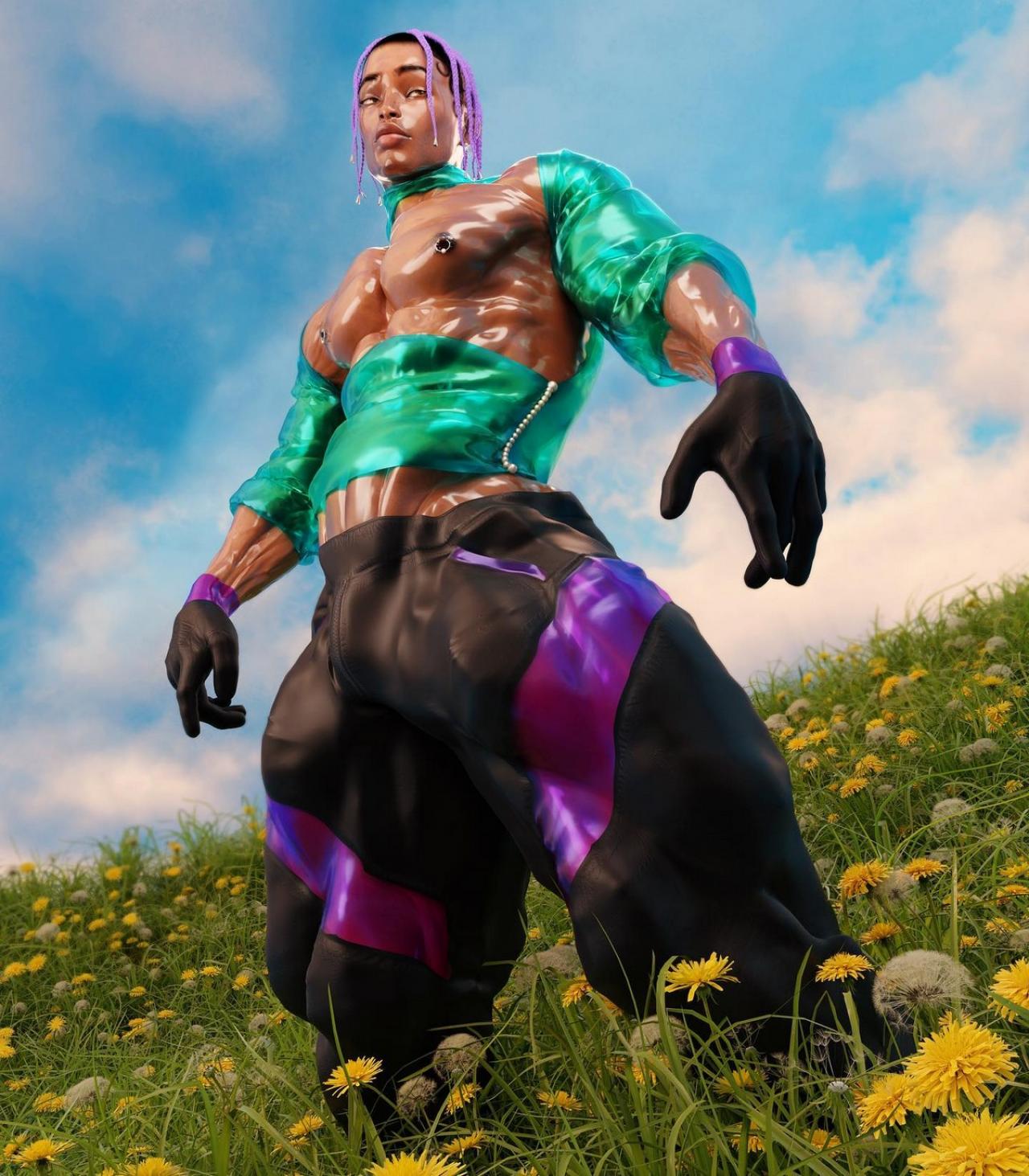 Чувственные и причудливые цифровые 3D работы Джейсона Эбейера