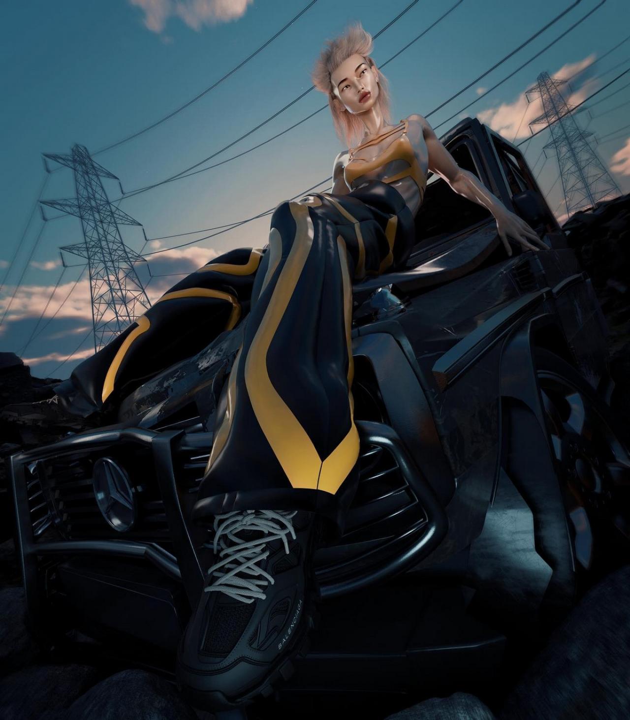 Чувственные и причудливые цифровые 3D работы Джейсона Эбейера