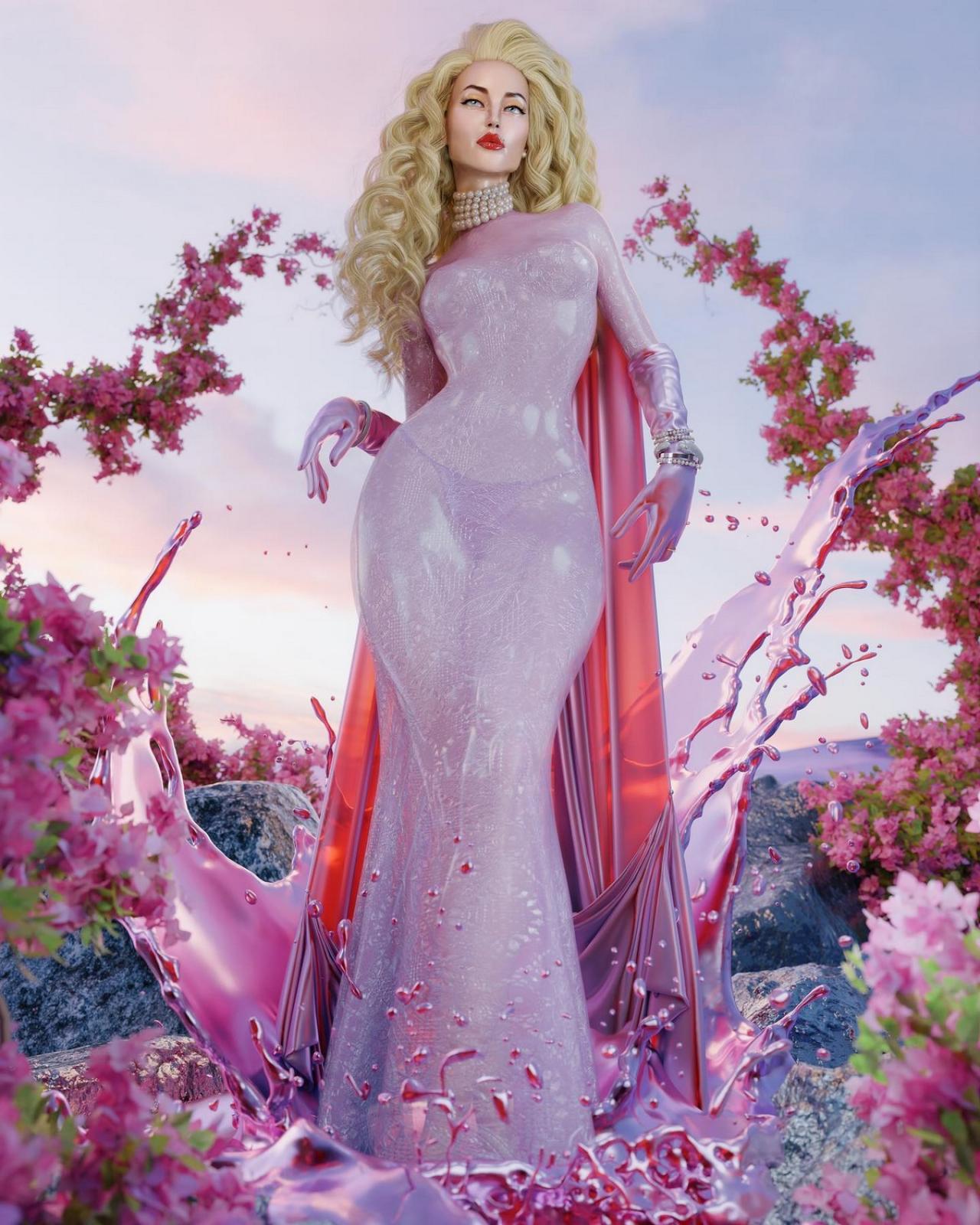 Чувственные и причудливые цифровые 3D работы Джейсона Эбейера