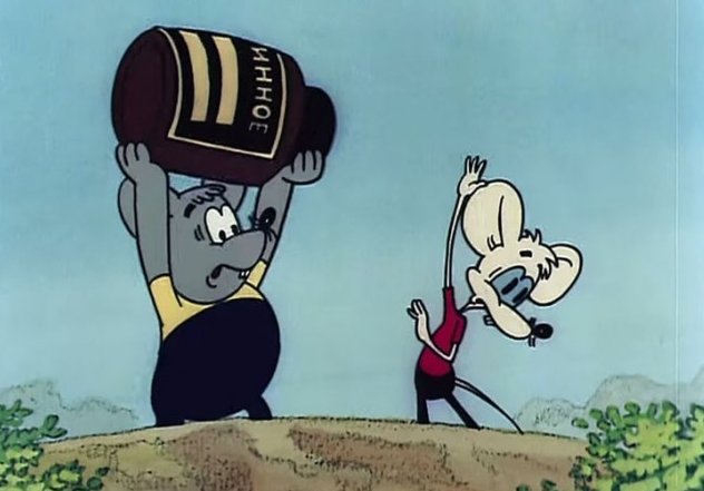 Забавные совпадения в советских мультфильмах