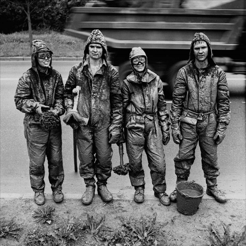 Бригада маляров. Москва, 1984 год