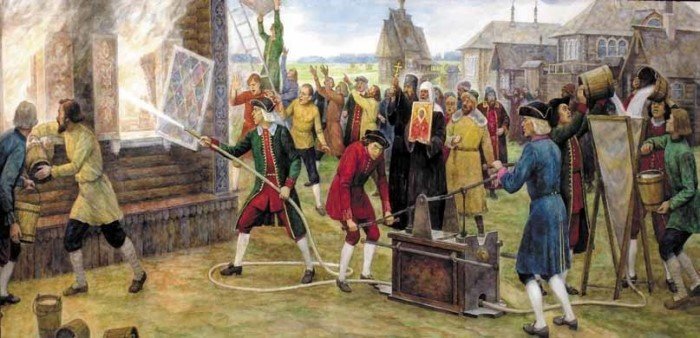 Как это было: борьба с пожарами на Руси