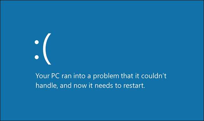 История «Синего экрана смерти» BSoD