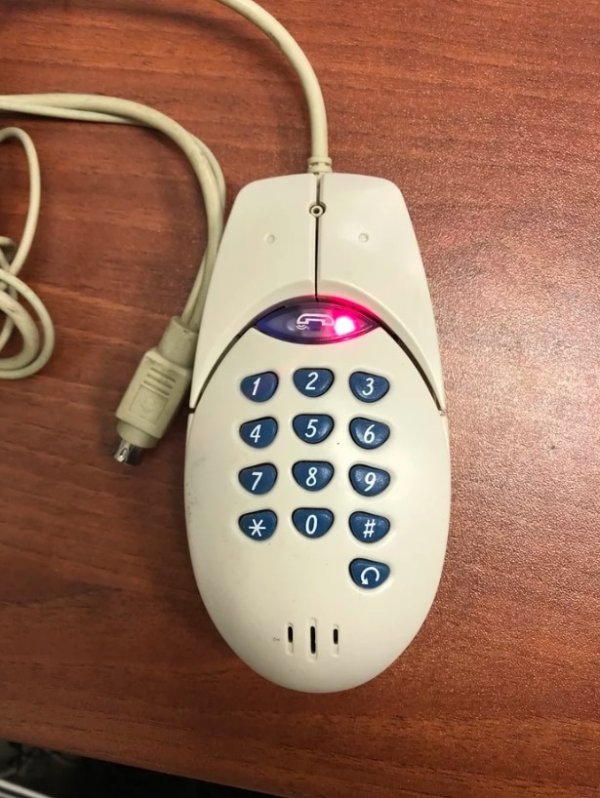 Чудо техники. Мышь со встроенным телефоном