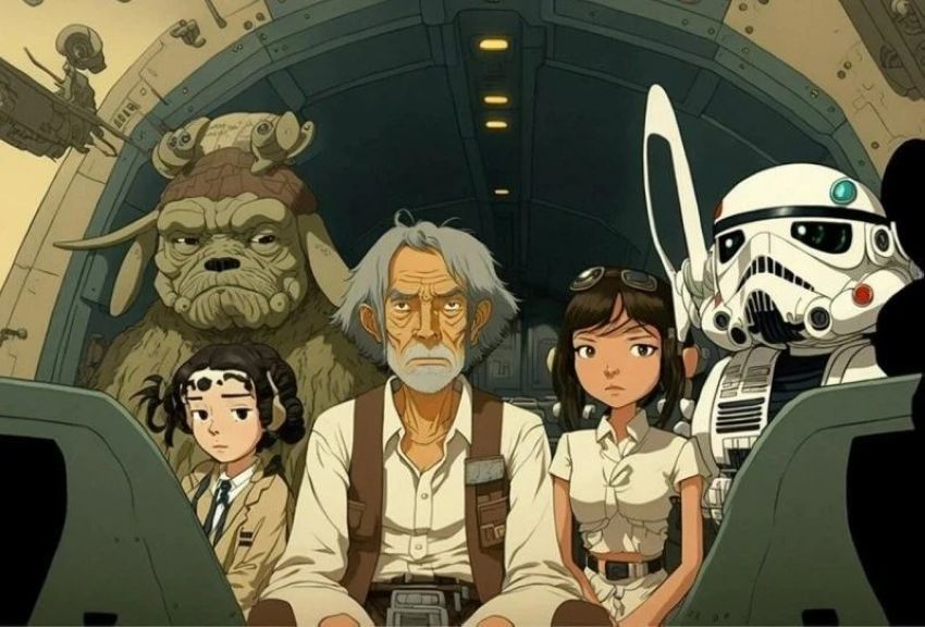 нейросети звездные войны миядзаки