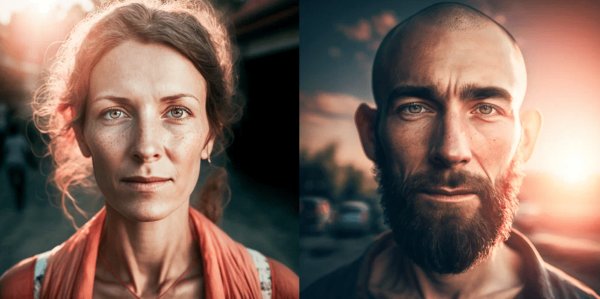 Нейросеть изобразила типичных покупателей магазинов Пятерочка и Перекресток