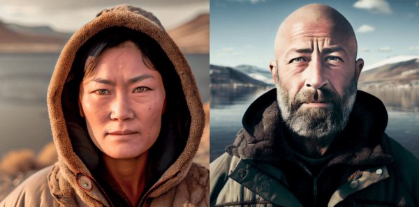 Нейросеть изобразила типичных покупателей магазинов Пятерочка и Перекресток