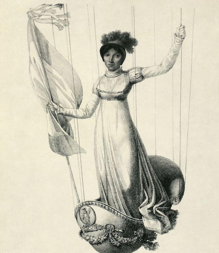 Трагическая смерть Софи Бланшар, первой пилотессы воздушного шара