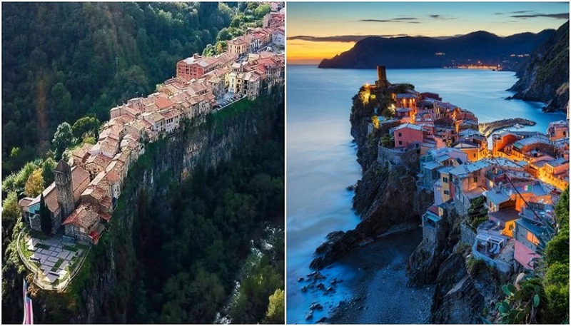 Жизнь на краю: уникальные поселения на крутых склонах и вершинах скал Жизнь на краю: уникальные поселения на крутых склонах и вершинах скал