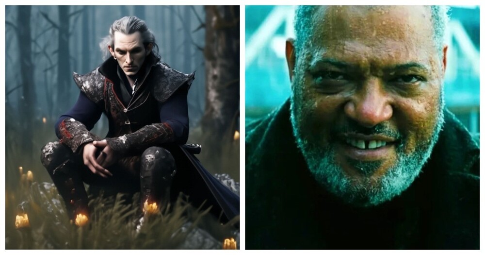 В новом сезоне сериала «Ведьмак» роль вампира с бледным лицом отдали чернокожему актёру Лоуренсу Фишберну