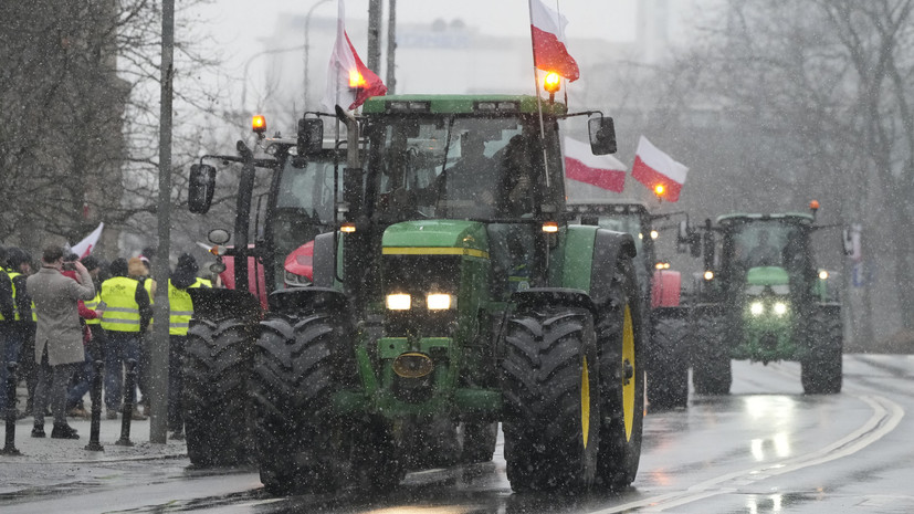 «Терпение подошло к концу»: почему польские фермеры возобновили протесты против импорта украинской продукции