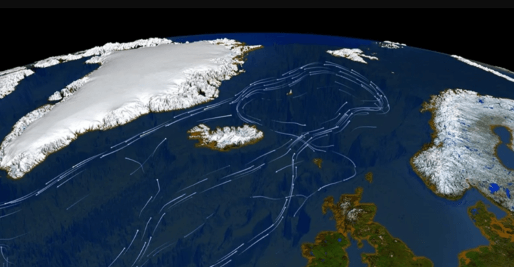 Атлантическое течение остановится быстрее, чем предполагалось — к чему приведет этот коллапс. AMOC может прекратить существование в ближайшее время. Фото.