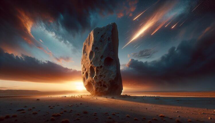 Шингетти — упавший на Землю огромный метеорит, который все еще никто не нашел. Где-то в пустыне Сахара может лежать метеорит шириной 100 метров. Фото.