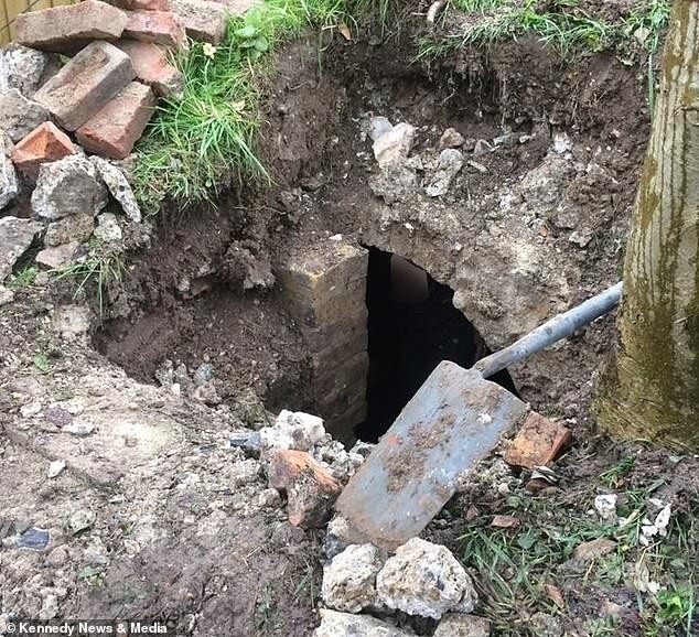 Британцы нашли в своем саду подземное убежище времен Второй мировой войны