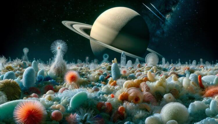 На спутнике Сатурна может существовать жизнь, и ученые уже знают как ее найти. На Энцеладе может существовать микробная жизнь, и у ученых все меньше сомнений по этому поводу. Фото.