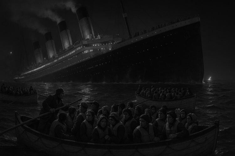 Количество людей выживших на «Титанике». США и Британия дают разные данные о количестве выживших на «Титанике». Количество людей выживших на «Титанике». США и Британия дают разные данные о количестве выживших на «Титанике». Фото.