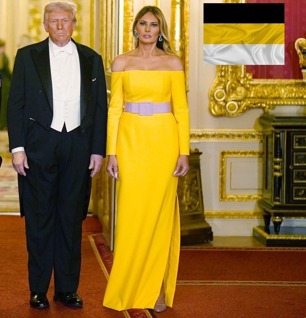 Королевский приём в мемах: что запомнилось из визита Трампа