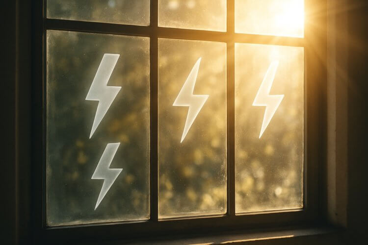 Ученые придумали, как превратить любое окно в солнечную батарею. Новое покрытие наделяет окна способностью вырабатывать электричество. Фото.