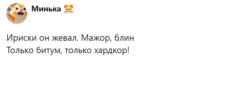 8. Только битум, только хардкор! 8. Только битум, только хардкор!