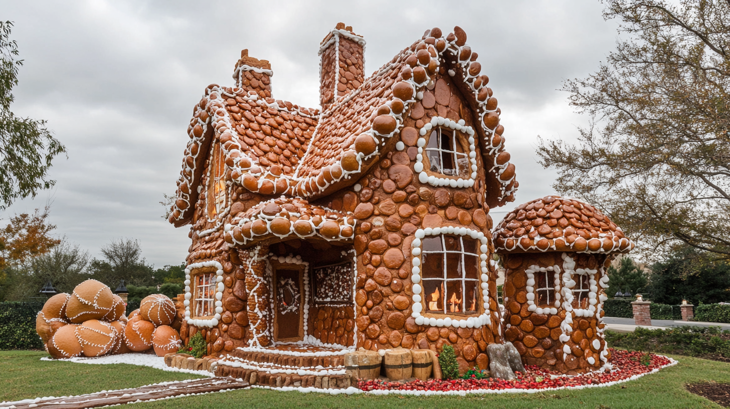 Самый большой пряничный домик
