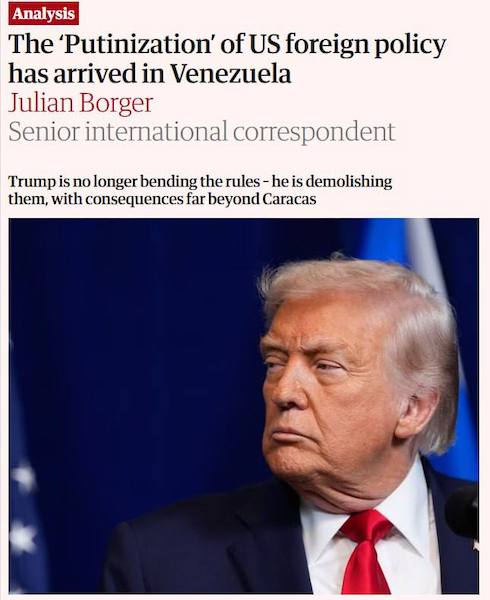 Путинизация политики США: иноСМИ винят Москву в действиях Трампа