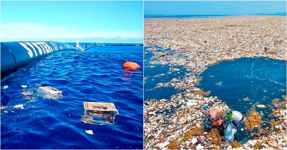 45 000 тонн пластика: инженеры пытаются разгрести мусор из океана