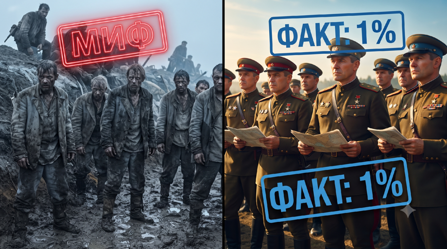 Лживые мифы о штрафниках, или как кинематограф переписал историю Великой Отечественной войны